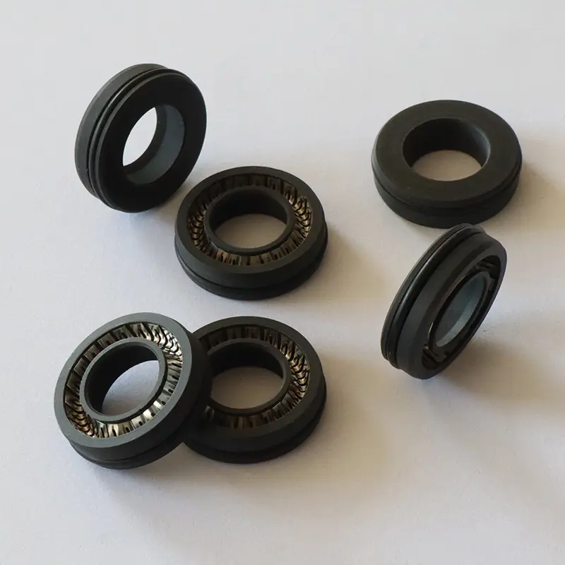 Spring Energized Seal For Rotating Shaft